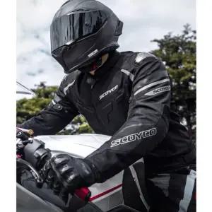 메쉬 오토바이자켓 여름 라이딩기어 슬림핏 바이크슈트 남성용 라이더복장