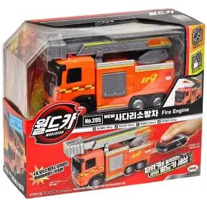 [셀러에이드]월드카 뉴 사다리소방차 유아용 소방차놀이 장난감 자동차