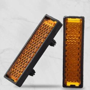 자전거 페달 반사경프레스 온 사이클링 야간  빛 방수 장식4/10 개/세트