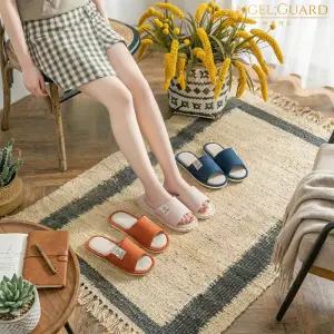 사계절 린넨 실내화 층간소음방지 거실화 사무실 슬리퍼 홈 실내용 욕실화