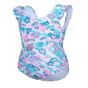 [롯데백화점]레노마 여아 유니콘 셔링 U백 원피스수영복 GS2G801