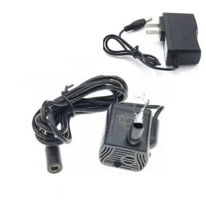 보일러순환모터 DC 12V 마이크로 워터 펌프 사이클 수경 야채 심기 공예 분수 55x21mm 브러시리스 모터 다