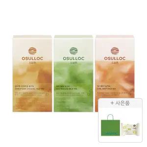 오설록 밀크티 3종 30입 (삼다연 오리지널 + 제주말차 + 얼그레이)+증정(쇼핑백, 웨하스)