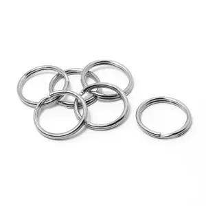 깔끔한 이중 오링 열쇠고리 부자재 키링 20mm 10개입