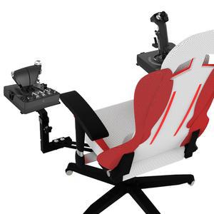 [미국배송] EG 2팩 의자 마운트 호타스 조이스틱 호환 로지텍 X52 /X52 프로 /X56 코뿔소 호타스 스러스트마스터 T. 플라이트 /T.16000M FCS /TCA 장교 팩 에어버스 에디션 VKB 시작