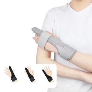 손가락 부목 관절 고정 스플린트 골절 염좌 회복 보조기