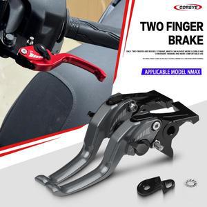야마하 호환 NMAX 155/160/125 신형 숏 브레이크 클러치 레버 오토바이 nmax155 핸들 주차 잠금 장치 포함