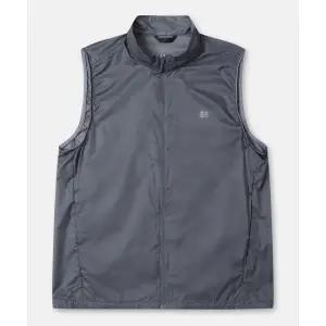 코오롱스포츠 KOLON SPORT 남성 에그라이트 레귤러핏 스탠드넥 방풍 베스트 JWVAM26271BGY 383440