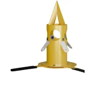 톤백 스파이크 원추형 콘형 스테인리스 산업용 뚫기 구멍 원료 배출밸브 절개 배출 펀칭기