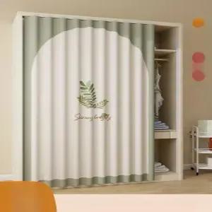 옷장 커튼 가리개 붙이는 바란스 패브릭 인테리어 커텐 선반 현관 신발장 수납장