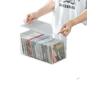 CD DVD 아크릴 투명 보관함 씨디 케이스 디스크 정리대