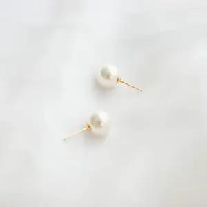 14k 12mm 진주 귀걸이 OPPE0187