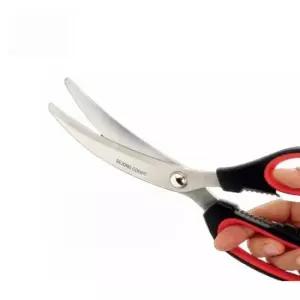 [JED] 삼겹살 고급 주방가위 식당용 10개 곡선형 바베큐가위 캠핑