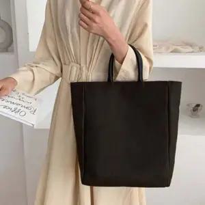 숄더백 베이직 무지 캠퍼스 숄더 에코백 심플 여성