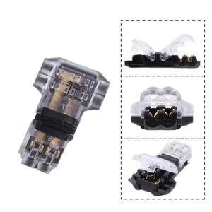 12개/25개 T2 타입 무접점 남녀 공용 호환 퀵 커넥트 터미널 블록 절연 구리 합금 무전력 모드 산업용