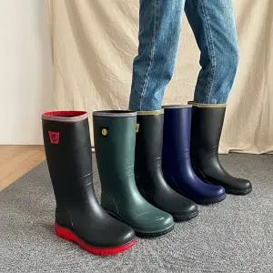 [옷자락]남성 사계절 방수 롱 쿠션 부츠