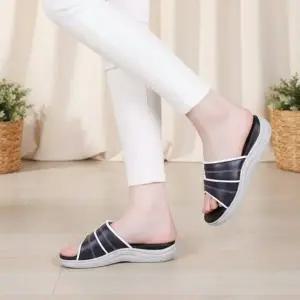 [옷자락]여성용 데일리 쿠션 슬리퍼 편안한 착용감