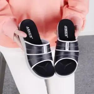 [옷자락]여성 일상복 편안한 착용감 부드러운 쿠션 슬리퍼