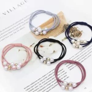 [신세계라이브쇼핑][옷자락] 여성 사계절 데일리 진주 고탄력 헤어밴드 세트