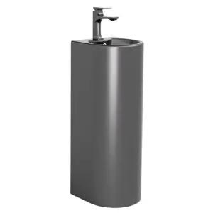 원형 세면대 긴다리 미니 탑볼 스탠딩 욕실 DIY 소형 원형볼 화장실