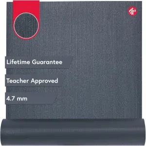 만두카 프롤라이트 요가 매트 71인치 - 4.7mm 평생 내구성 위생적인 시공 교사 승인 71 x 24 인치 썬더