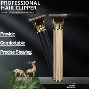 남성용 전문 T9 헤어 클리퍼 USB 고속 충전식 수염 관리 도구는 편안하고 정확한 면도 트리머를 제공합니다.