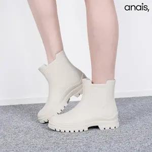 [아나이스]베이직 첼시 여성 레인부츠 3cm_26S216