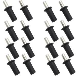 16개 스프링 장착 텔레스코픽 핀 캐비닛 도어 수리 댐퍼 교체 금속 가구 피팅 커넥터 부품