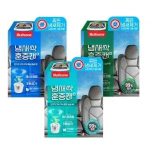 [불스원] 살라딘 냄새싹 훈증캔 플러스 차량 탈취 냄새제거 숲속향