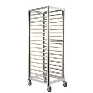 스테인리스 스틸 베이킹 6단 빵 트롤리 트레이 랙