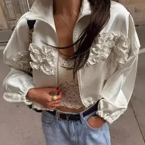 무천도사 여성 여친 봄 가을 지퍼 스트링 잠바 집업야구항공 코트 이른 KKE3