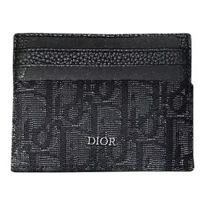 [명품] 2ESCH135YSE H03E 오블리크 자카드 카드지갑 블랙멀티 지갑