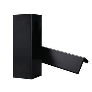 게퀴플렉스 차고 벽 보호대 폼 자동차 도어 프로텍터 벽 범퍼 가드 - 2팩, 모서리, 검은색, 플라스틱 및 PP 필름 표면, 폼, 폴 로필렌(PP)