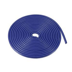 VekAuto 차량 도어 엣지 가드, 16.4피트 U자형 고무 엣지 트림 씰 스트립 프로텍터 범용 차량용 ATV 보트 다기능 없음 PVC 아이언 블루