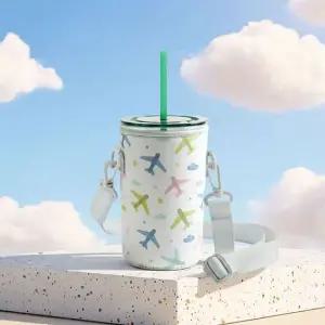 빅사이즈 전용 대용량 텀블러 백(화이트 에어플레인)