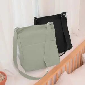 미콘 1869 여성 무지 크로스백 에코백 보조가방