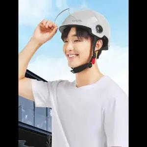 2025년형 전기 자전거 오토바이 헬멧 남녀 공용 하프 헬멧 여름용