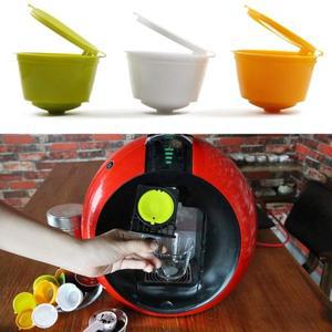 재사용 호환 가능한 리유저블 범용 호환 커피 필터 돌체 구스토 A용 호환 스푼 브러시 포함 리필 캡슐 포드