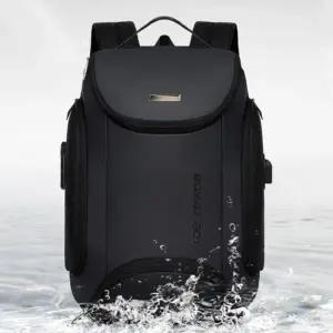 남성 회사원 대학생 옥스퍼드 사방 포켓 충전포트 생활방수 대용량 수납