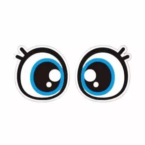 [하프클럽/]자동차 스티커 자동차안전스티커 트럭왕눈이