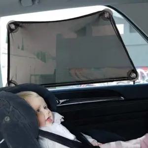 [하프클럽/]아기차량햇빛가리개 자외선차단커튼