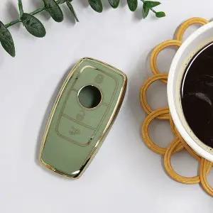 [하프클럽/]골드 A타입 커버 테두리 키케이스 그린 키 벤츠