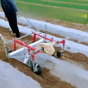 농사용 피복기 수동 비닐 휴립 무동력 멀칭기 고추밭 덮기 밭 씌우기 농업용 피복