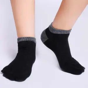 남자 발가락 양말 삭스 런닝 블랙 운동화