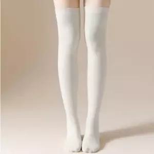 오버 니삭스 양말 허벅지 여성 롱 골프 소프트