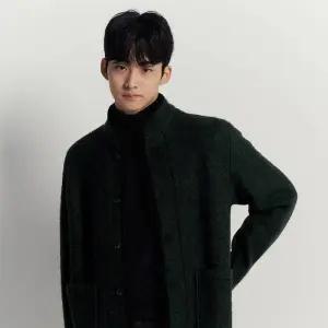 {백화점 정품} 빈폴 멘 [FW25]플리스 버튼업 카디건 - 그린 :BC5941C33M