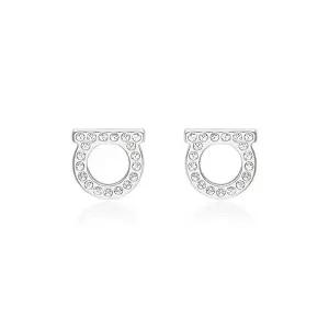 페라가모 귀걸이 76 0123 0696577 간치니 스터드 크리스탈 여성귀걸이