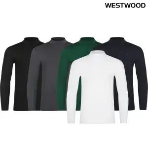 [대구백화점] [웨스트우드]맨 베이스 냉감 반넥 티셔츠(WP2MTCT705)