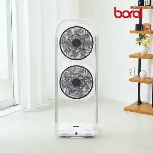 보랄 BLDC 무선 듀얼 헤드 접이식 선풍기 BR-Q320DH