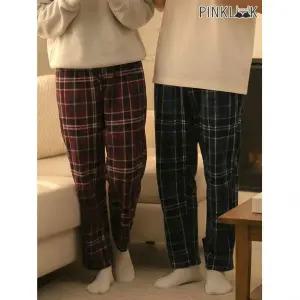 핑크룩 밍크융 포근한 남여 커플바지/수면바지/잠옷/파자마 1P1204316